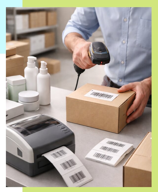 Штрихкодирование продукции в Кореновске от 4664 р. | Сертэкс